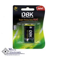 باتری کتابی 9 ولت معمولی DBK