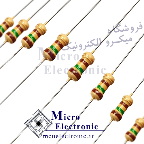مقاومت 150 اهم ۱/۴ وات بسته ی 50 عددی