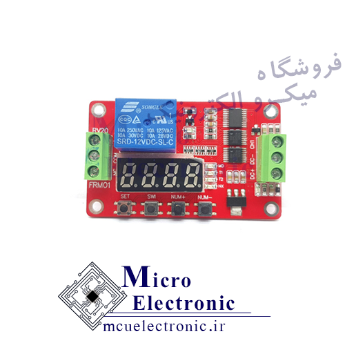 ماژول تایمر با رله و نشانگر FRM01 - میکروالکترونیک